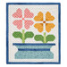 The completed Garden Charm project isolated on a white background.