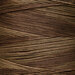 A cocoa brown swatch of Weeks Dye Works floss.