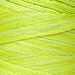 A lime green swatch of Weeks Dye Works floss.