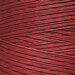 A cranberry red swatch of Weeks Dye Works floss.