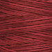 A tomato red swatch of Weeks Dye Works floss.