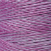 A variegated magenta and purple swatch of Weeks Dye Works floss.