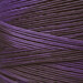 A eggplant purple swatch of Weeks Dye Works floss.