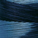A variegated dark and denim blue swatch of Weeks Dye Works floss.