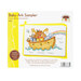Colorful packaging for a Baby Ark Sampler, featuring a boat with animals and space for personalization.