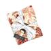 The Le Jardin Rouge Fat Quarter Bundle in its packaging, isolated on a white background.
