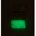 The Clear Glow Mill Hill seed beads shine brightly in the dark, creating a beautiful, luminous effect. 