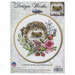 The front of the Hedgehog cross stitch picture kit, a mockup of the completed project can be seen.