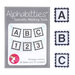 The label of the Alphabitties product in gray, with three of the labels "A", "B", and "C" on the right side.