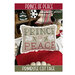 Front of the prince of peace pattern featuring the finished project staged with holiday decor.