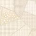 Cream colored fabric in varying styles and shades with many different patterns of flannel and dots. 