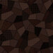 Brown and black fabric in varying styles and shades with many different patterns of flannel and dots. 