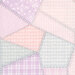 Pink and pastel fabric in varying styles and shades with many different patterns of flannel and dots. 