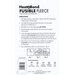 A detailed instruction sheet for HeatnBond Fusible Fleece, including preparation and application steps.