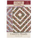 Cover design for the Country Roads quilt pattern by Doug Leko, featuring colorful patchwork styles.
