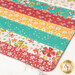 A close up on the drying mat, demonstrating stitching details and fabric colors. 