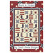 Front cover of the Boots & Stripes pattern showing the completed quilt in patriotic fabrics from the America 250 collection from Moda Fabrics.