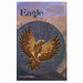 The front of the Eagle pattern, showcasing an eagle with outstretched wings on a mountainous background.