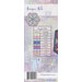 The back of the pattern, listing fabric requirements.