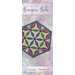 The front of the pattern, showcasing the finished project on a mottled background.