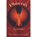 The front of the pattern, showcasing the finished topper on a fiery red background.