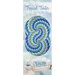 The front of the pattern, showcasing the finished topper on a faded background.