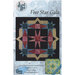 The front of the pattern, showcasing the finished quilt on a mottled background.