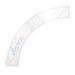 The included Arc-Ease acrylic template, isolated on a white background.