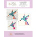 Cover page for Liza Taylor's Hummingbird quilt block pattern, featuring three colorful quilted designs.