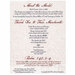 The back of the pattern listing the stitch count, floss needed, and pattern information.