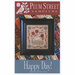 The front of the pattern with the completed pattern finished and framed.