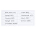 Color chart for the required Weeks Dye Works threads.