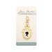 The Jane Austen Silhouette Charm in its packaging
