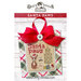 The front cover of the pattern showing the completed project and designer name.