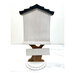 An isolated shot of the coordinating Feathered Friends Cross Stitch Display.