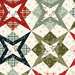 Cream white cheater pattern featuring multiple designs from the Christmas Greetings collection.