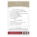 Back cover of the pattern listing project requirements and recommended notions.