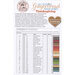 Back of the pattern listing floss specifications and requirements.