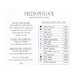 Back cover of the Freedom Flock pattern listing floss requirements.