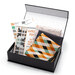 The open box, revealing the contents of the kit.