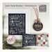 Front image of the pattern featuring the completed framed, pillow, and hoop projects.