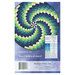 The back of the Beginner's Bargello pattern, showcasing a close up on the eagle and the recommended supplies and fabric requirements.