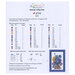 Back of pattern listing material requirements.