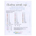 Back of pattern listing material requirements.