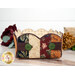A shot of the side of the Basket, showcasing the fabric prints and colors as well as the button details.