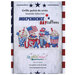 Front cover of the Independence Coffees pattern, featuring patriotic themed coffees.