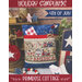 Decorative cross stich pillow pattern featuring a July 4th design with stars and the word AMERICA by Primrose Cottage.
