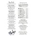 Back cover of the Hen Peck pattern listing floss requirements.