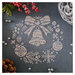 The completed design with coordinating décor. 
