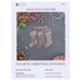 Front of pattern showing the completed cross stitch design with coordinating decor.